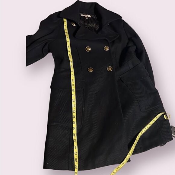 Gap Womens Navy Pea coat with pockets Size Medium - Picture 16 of 16